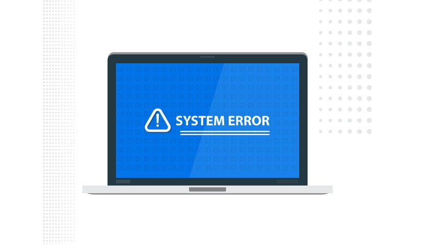 malware attack system error